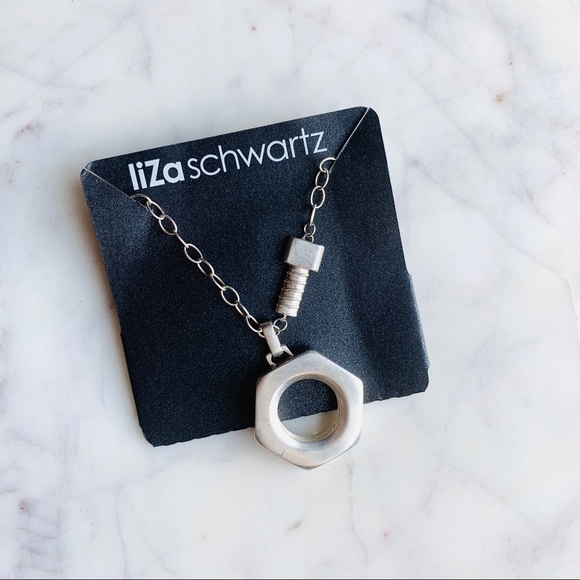 Liza Schwartz Nut and Bolt Necklace - Picture 9 of 10